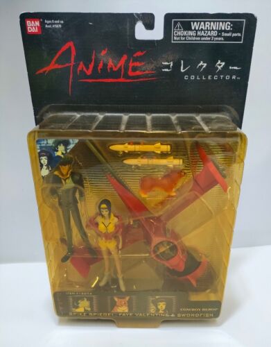 Figure COWBOY BEBOP Spike Spiegel Faye Valentine Swordfish Bandai collection - Foto 7 di 7