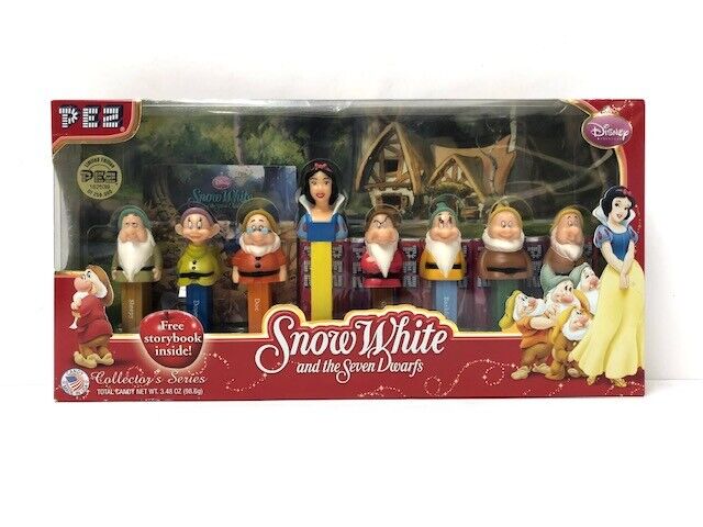 Disney Snow White And The Seven Drawfs Collectors Series Pez Discontinued!