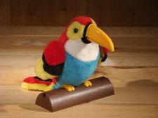 Talking Toucan Parrot Macaw Electronic Animated Bird Toy Repeats What You Say