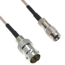 RG179 BNC Female to DIN 1.0/2.3 Mini BNC Male CC4 75ohm HD-SDI RF Coaxial Cable