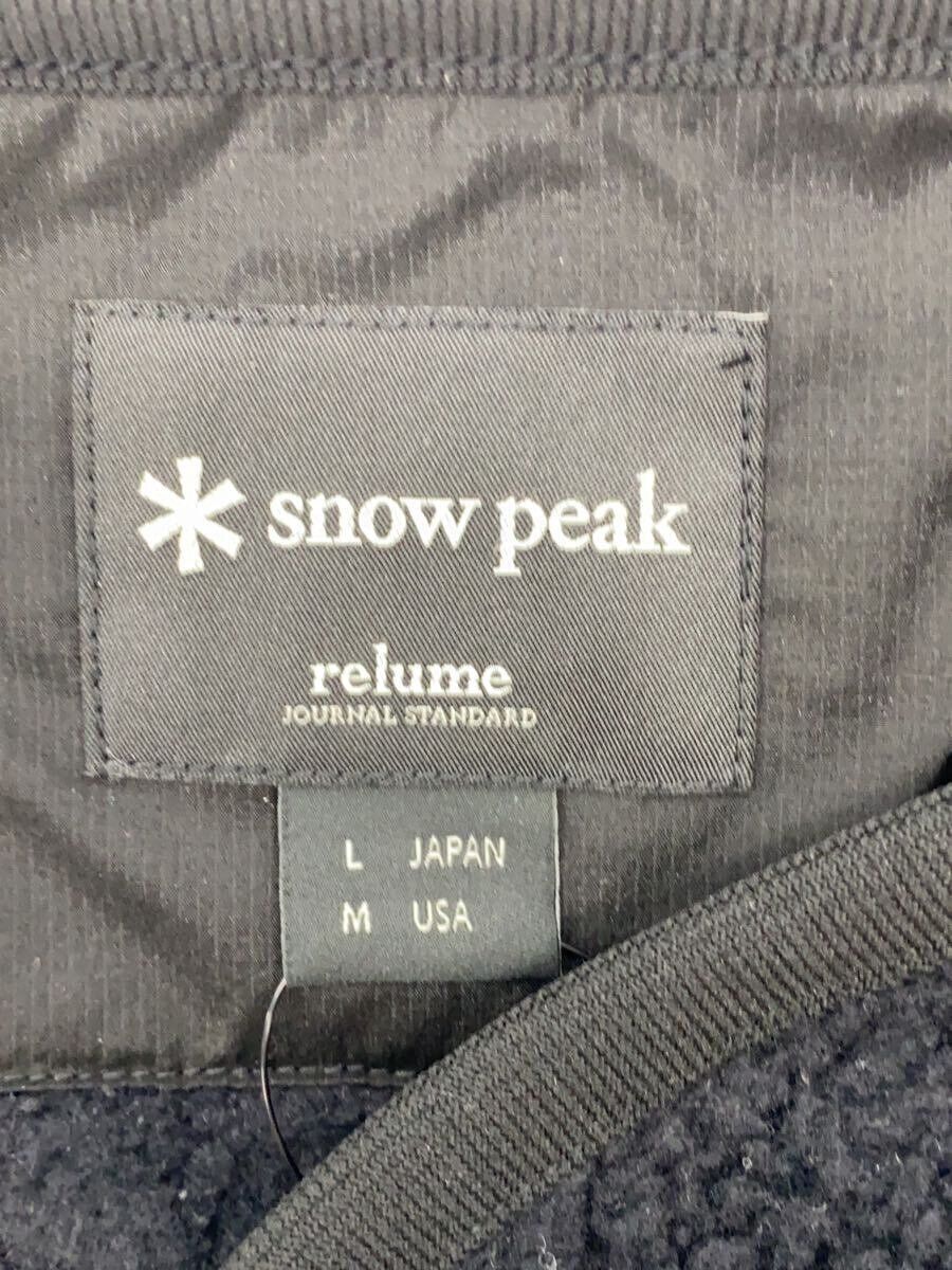 Snow Peak JSR-JK-21AU002 Black Polyester Fleece Jacket Other | eBay