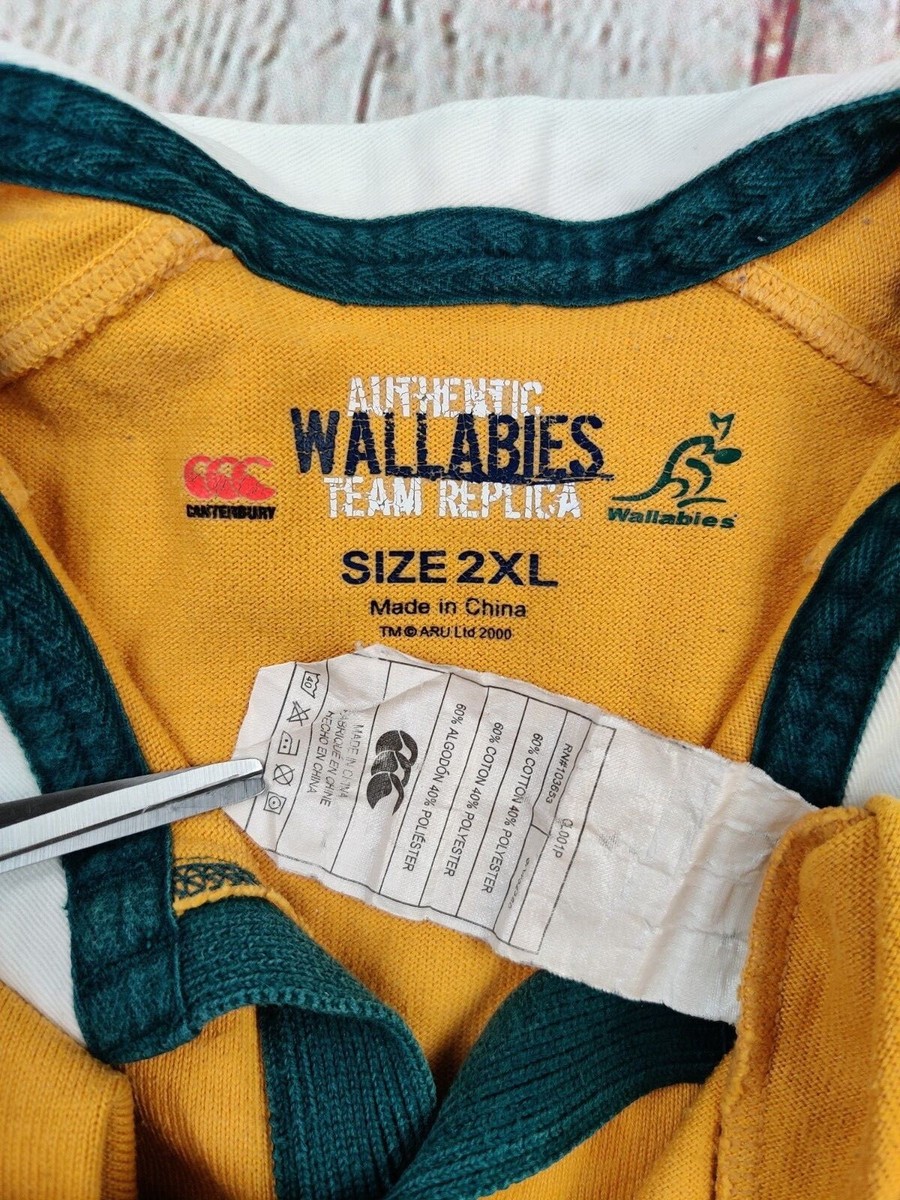 Maillot Rugby Australia Wallabies Domicile 2006/2007 - Canterbury Taille M