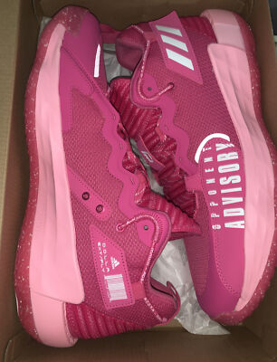 Adidas Dame 7 SM EXTPLY Basketball Shoes “Pink Blast” Men's Size