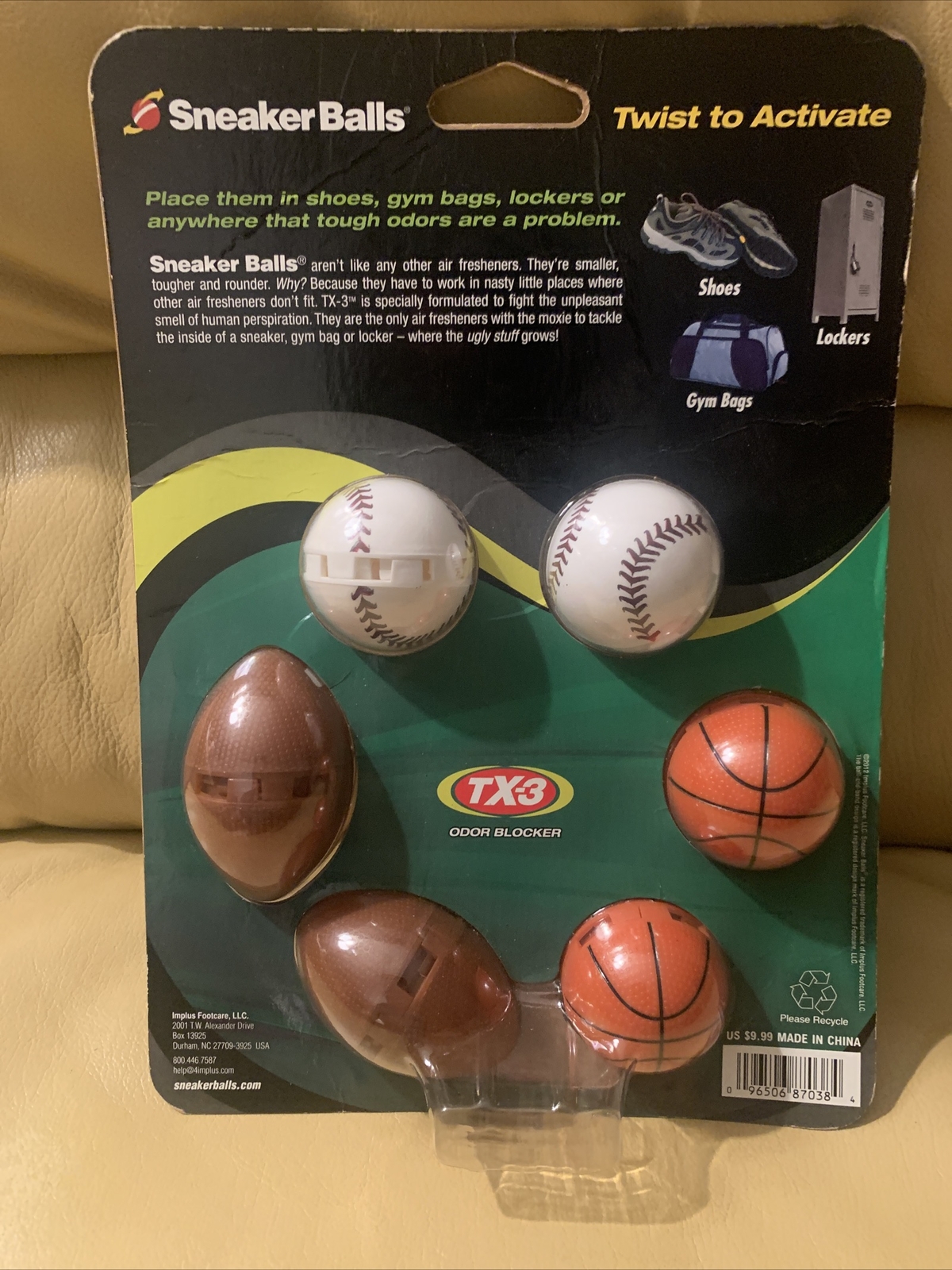 implus sneaker balls