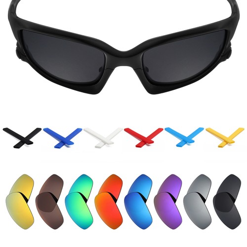 Kit de lentes polarizadas hdhut y goma para gafas de sol chaqueta dividida Oakley | eBay