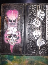 portefeuille en cuir repouss  homme ou femme