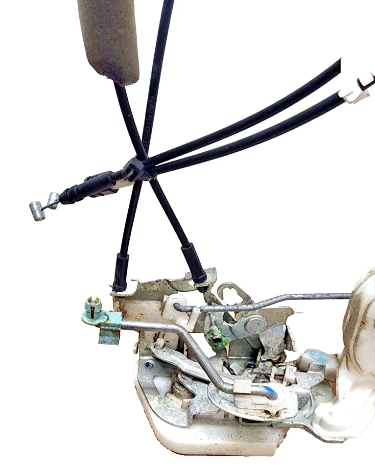 Actuador de pestillo de cerradura de puerta de pasajero trasero derecho Mitsubishi Galant 2004-2012 OEM Foto 3 de 4