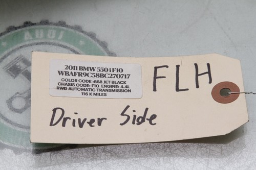 11-16 BMW F10 5 SERIES 535i 528i 550i FRONT LEFT FENDER SPLASH GUARD OEM - Picture 2 of 13