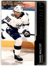 2021-22 Upper Deck Young Guns Daniel Walcott* Rookie #229 Tampa Bay Lightning