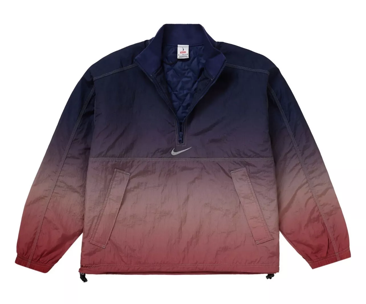 Pull Supreme Nike Ripstop multicolore marine taille : extra large
