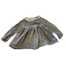 Cupcakes  Cashmere Baby Girls Gray Sweater Dress 24 Months