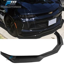Fits 16-18 Chevy Camaro LT RS PP ZL1 Style Front Bumper Lip Spoiler