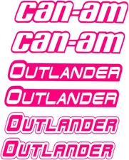 Can-am Outlander Decals TRUCK ATV 