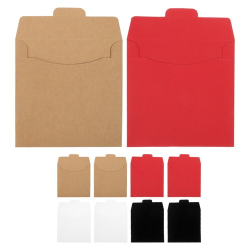 20 Pcs CD Storage Bag Cardboard Album Jackets Sleeves for Vinyl Records - Afbeelding 5 van 12
