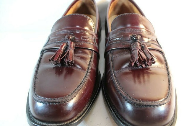 bostonian burgundy leather dress shoes