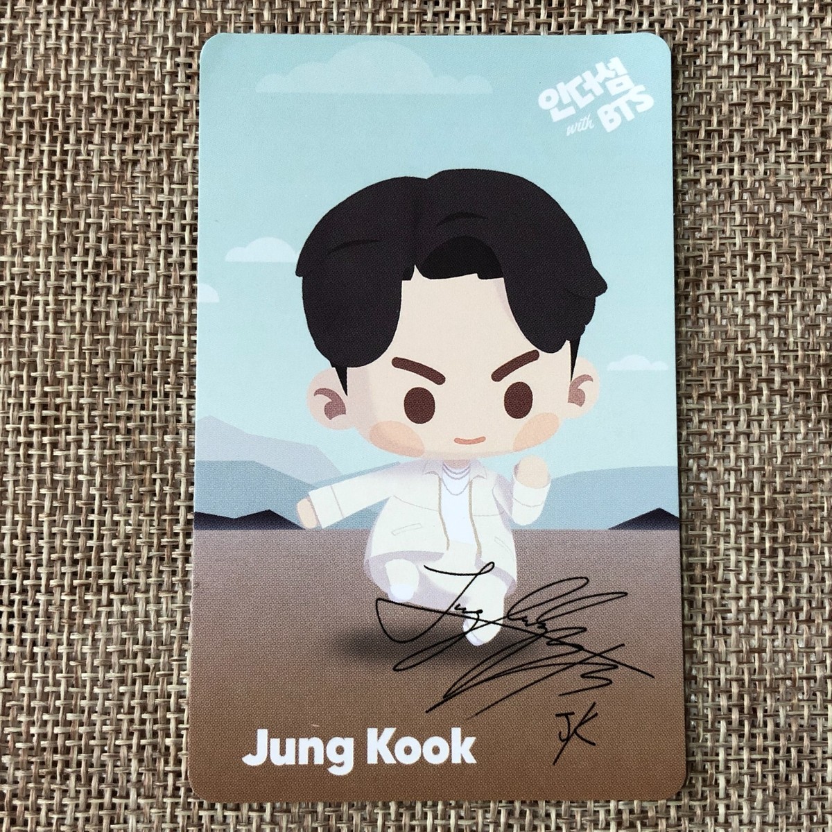 BTS P weverse特典 JUNGKOOK⑤ BTS JUNGKOOK [ PROOF ] Official Photocard, Weverse POB BTS
