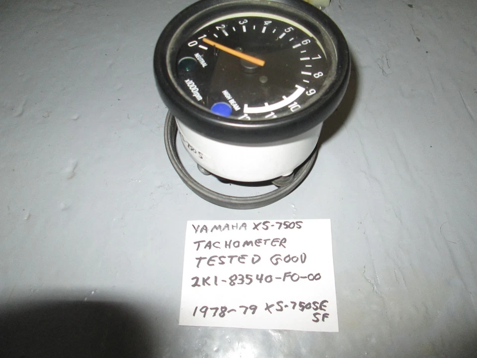 Tacómetro Yamaha XS-750 Special Foto 2 de 4