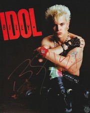 Billy Idol Signed Autographed Rebel Yell 8x10 photo with COA/Matching Hologram
