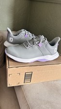 Footjoy Prolite Golf Trainers shoes, Grey/Purple, Size US 10 UK 8 women