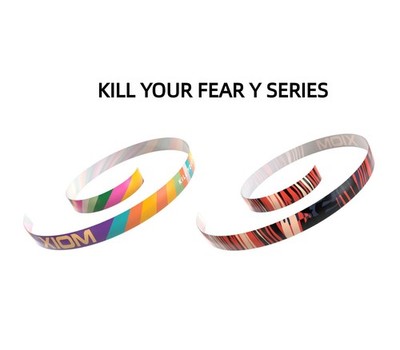 XIOM 422mm Side Tape Bundle ''Kill Your Fear Y'' Table Tennis Racket Tape 10mm 1pc