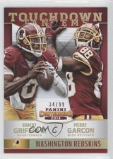 2014 Panini Contenders Holo Gold 34/99 Pierre Garcon Robert Griffin III #9 0c6