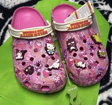 Hello Kitty and Friends Crocs -Limited Edition- Classic Clog Size Child 10 -NWT