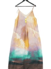 John Lewis Maxi Dress UK18 in Multi