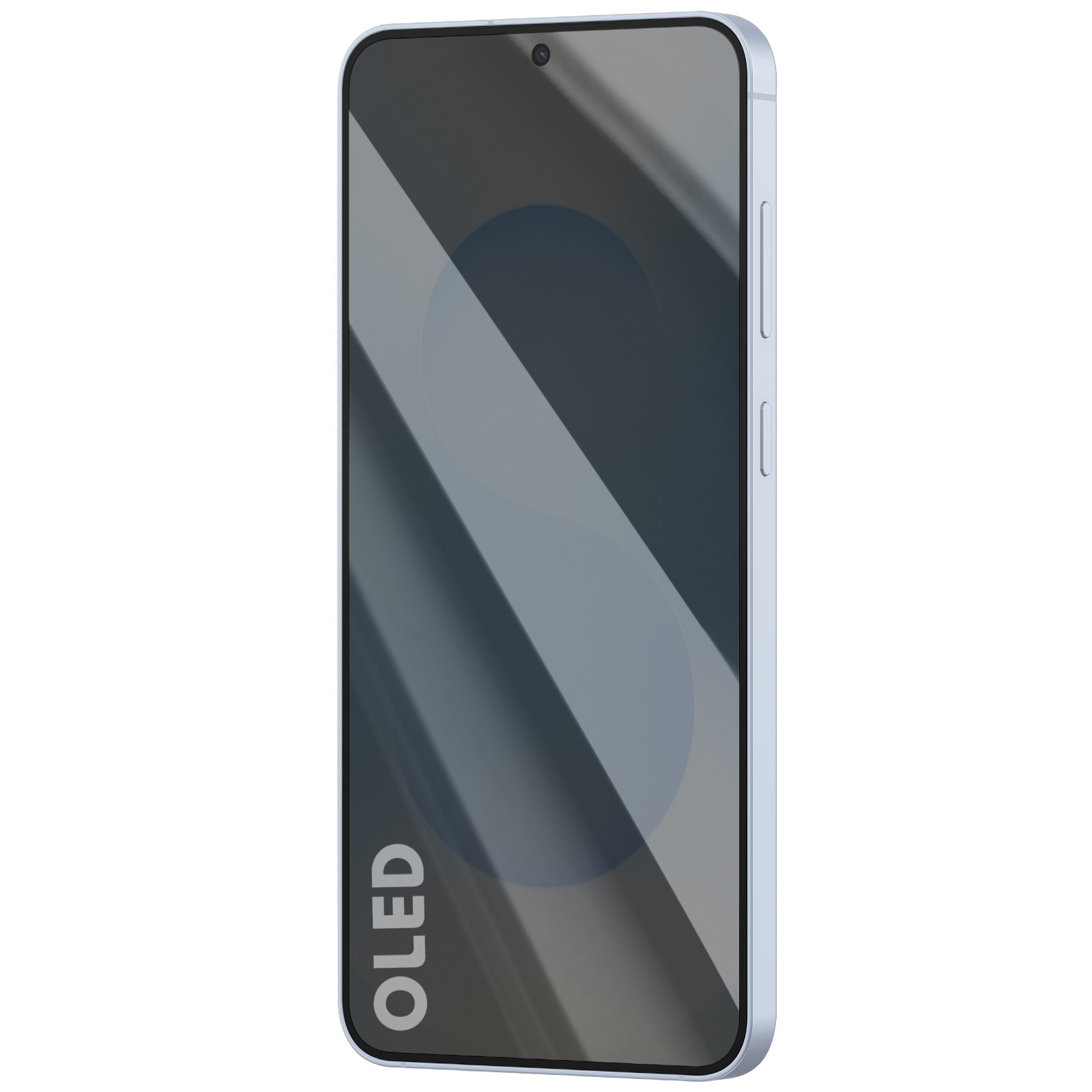 Écran Soft OLED pour Galaxy S25 Plus avec châssis argenté complet de rechange