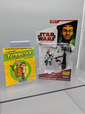 STAR WARS Clone Wars Commander Gree CW09  Hasbro 2009  K16