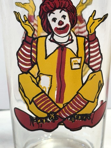 Vintage 1977 McDonalds Ronald McDonald Collectors Series Trinkglas #4 - Bild 2 von 9