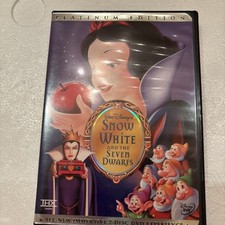 Snow White and the Seven Dwarfs DVD, 2001, 2-Disc Set, Platinum Edition