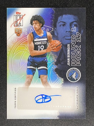 2025 Topps Signature Joan Beringer Base (RAW)