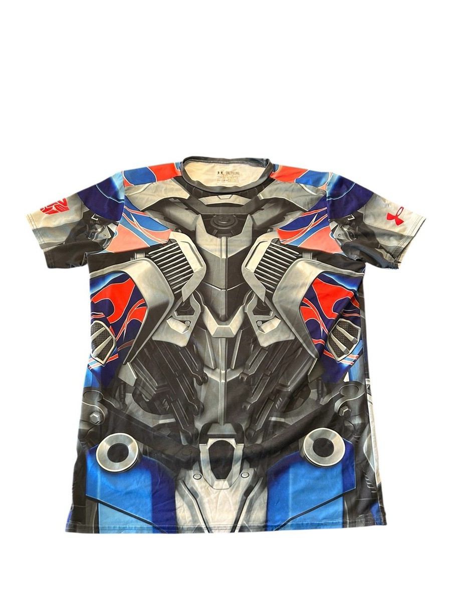 UA Under Armour Transformers Optimus Prime Compression Shirt