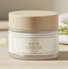NEW I'm from Rice Cream Face Moisturizer KBeauty Unboxed Korean Skincare 50g