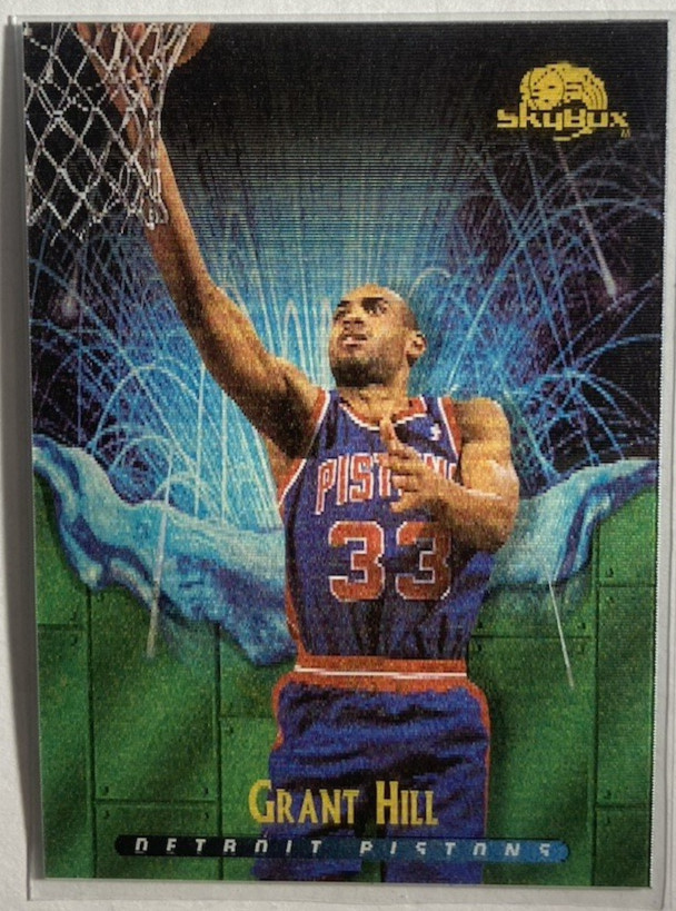 Grant Hill 1995-96 Skybox Premium Meltdown Insert #M5 Lenticular 1:54 Hobby