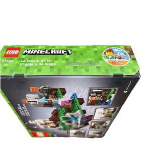 NEW Sealed In Box 208 Pcs Lego #21123 Minecraft The Iron Golem 8+