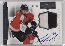 2011-12 Panini Dominion Patch 1/60 Matt Read #71 Patch Auto 0n8h