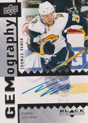 2009-10 Be A Player Signatures Thomas Vanek - Buffalo Sabres - Bild 1 von 2