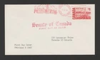 Canada 1967 $1 Centennial Oilfields FDC Canada Senate