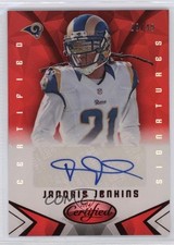 2014 Certified Signatures Mirror Red 29/49 Janoris Jenkins #S-JJ Auto 0n7b