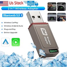 2025 USB Wireless CarPlay Adapter For iPhone Apple Wireless Dongle Plug   Play