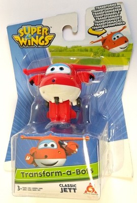 Super Wings Transform-a-Bots Actionfigur 5cm Nach Wahl