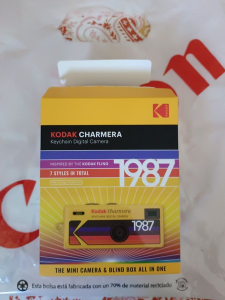 Keychain digital camera Kodak 1987 "The vintage Collection" THE SECRET EDITION
