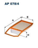 Filtron Luftfilter FüR CitroËN Fiat Opel Peugeot