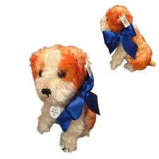 Steiff Molly Hund Mohair 1927 Limited Edition Replica White Tag Puppy Dog
