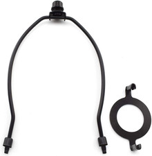 8 Inch Lamp Shade Harp Holder and E26 Light Base UNO Fitter Adapter Converter Fi