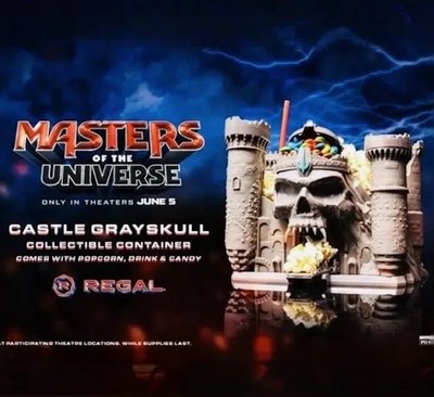 NEW Masters of The Universe Castle Grayskull Popcorn Bucket