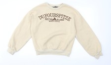 Womens UK Size 8 SheInn Beige Pullover Sweatshirt