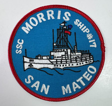 Sea Scout Ship SSC Morris Ship #17 San Mateo Scouting America BSA 4" Patch