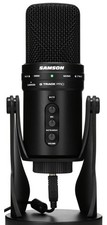 Samson G-Track Pro USB Condenser Microphone w/ Audio Interface  Stand  Cable